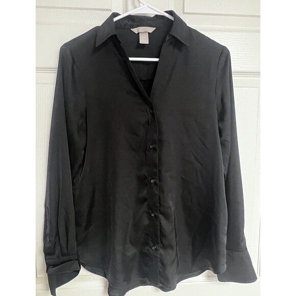 Lot of 4 American Eagle Gap H&M Uniqlo Dress Blouse Sweaters Tops Shirts XS - Picture 13 of 15